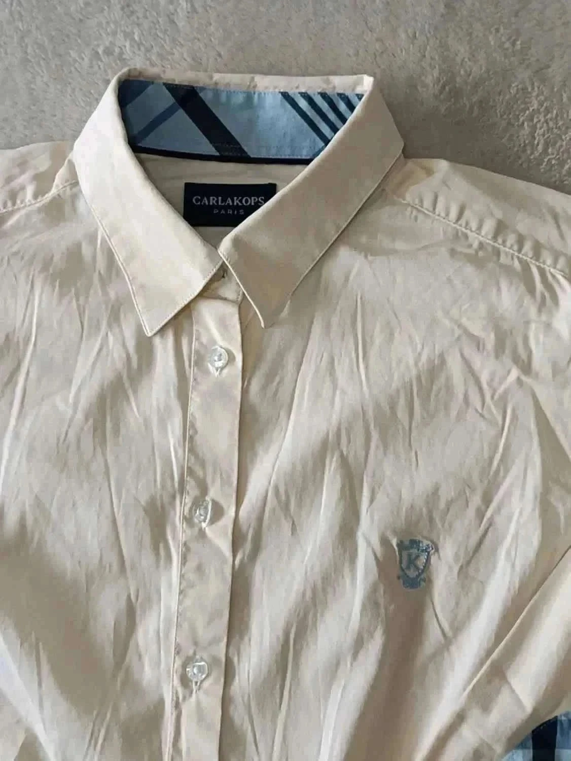 Camisa Carla Kops Paris off-white XXL – photo 4